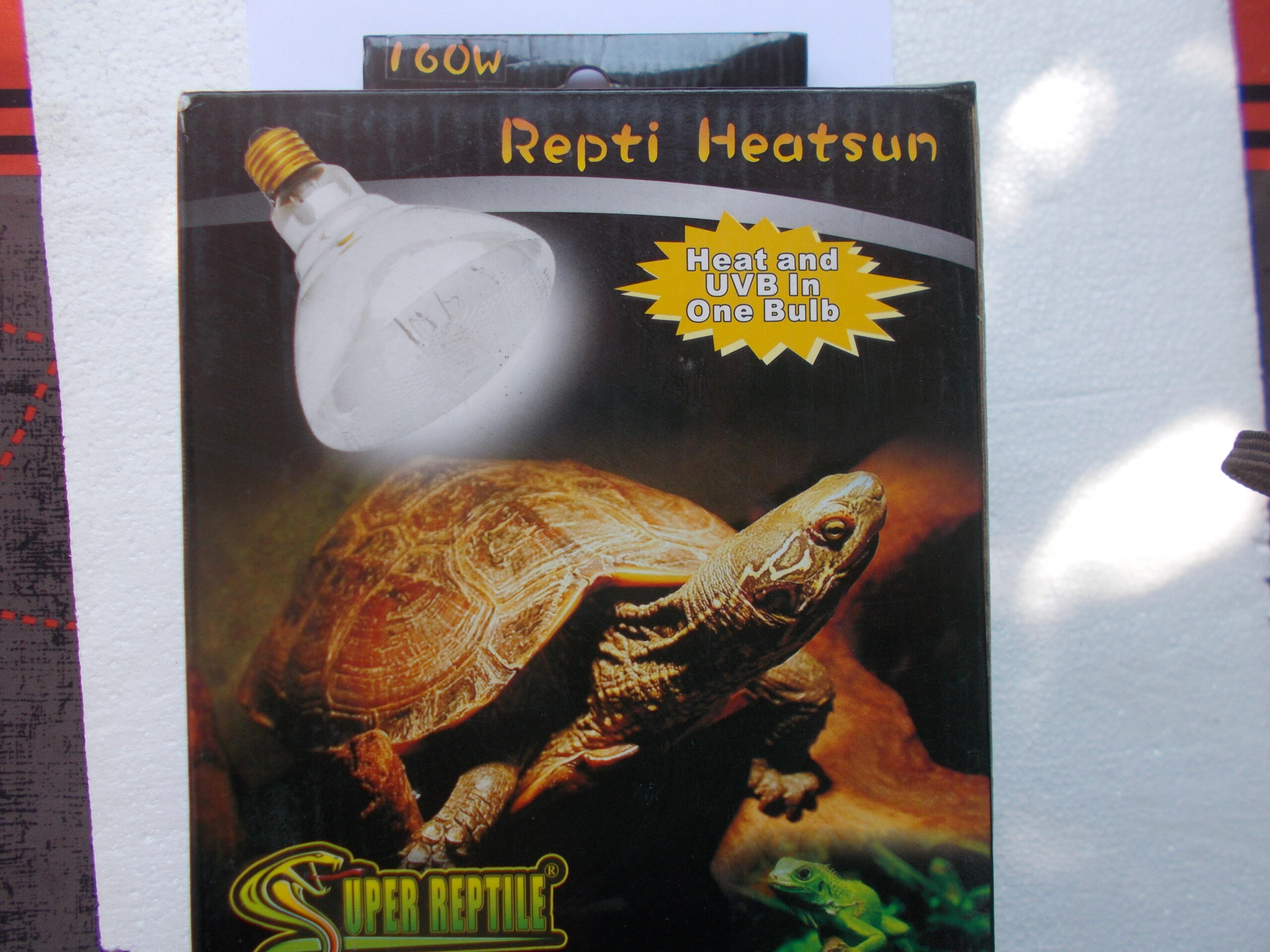 Ampoule vapeur mercure 160 Watts SUPER REPTILE