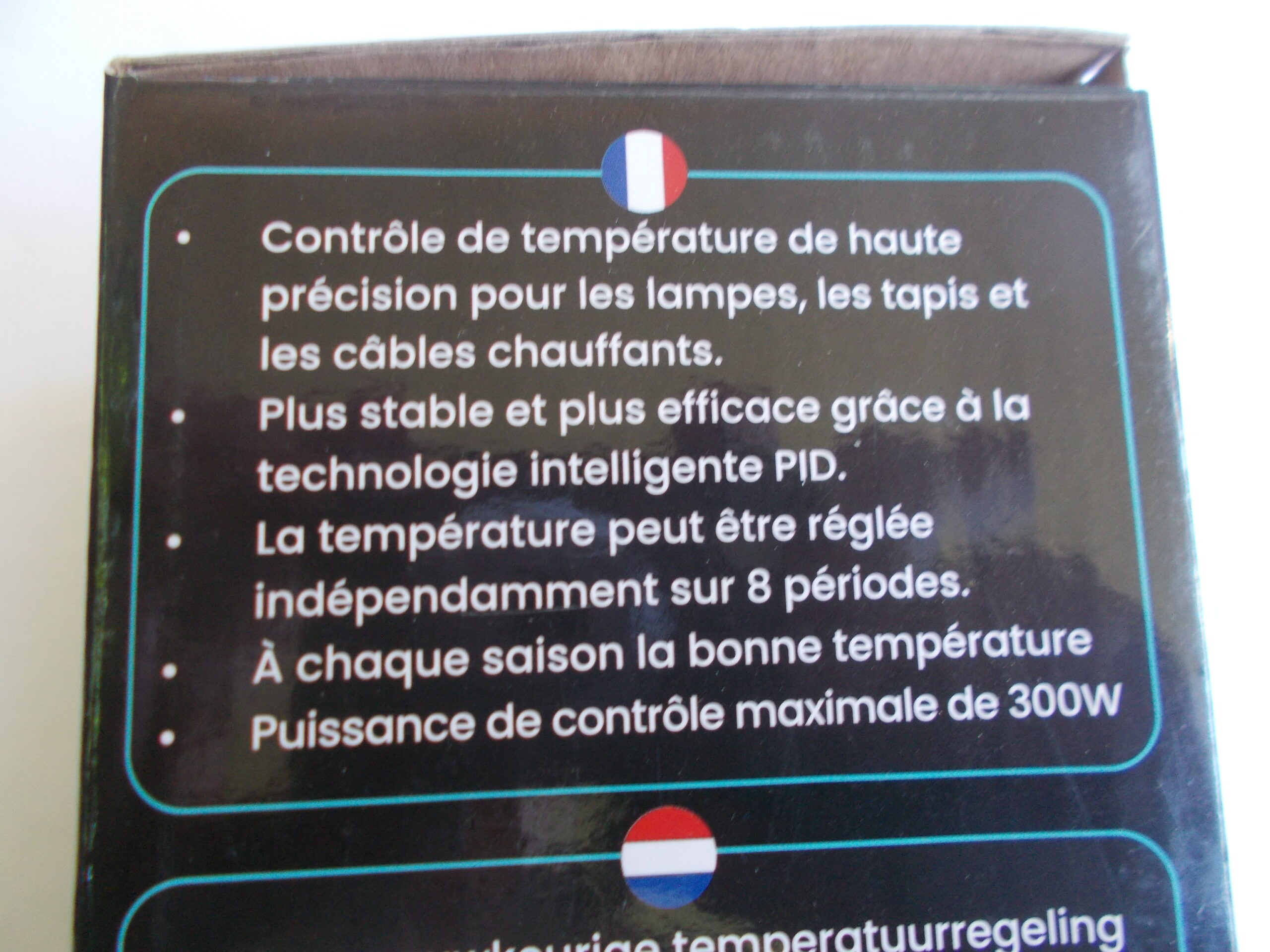 Thermostat jour/nuit 300 watts REPTO SMART – Image 7