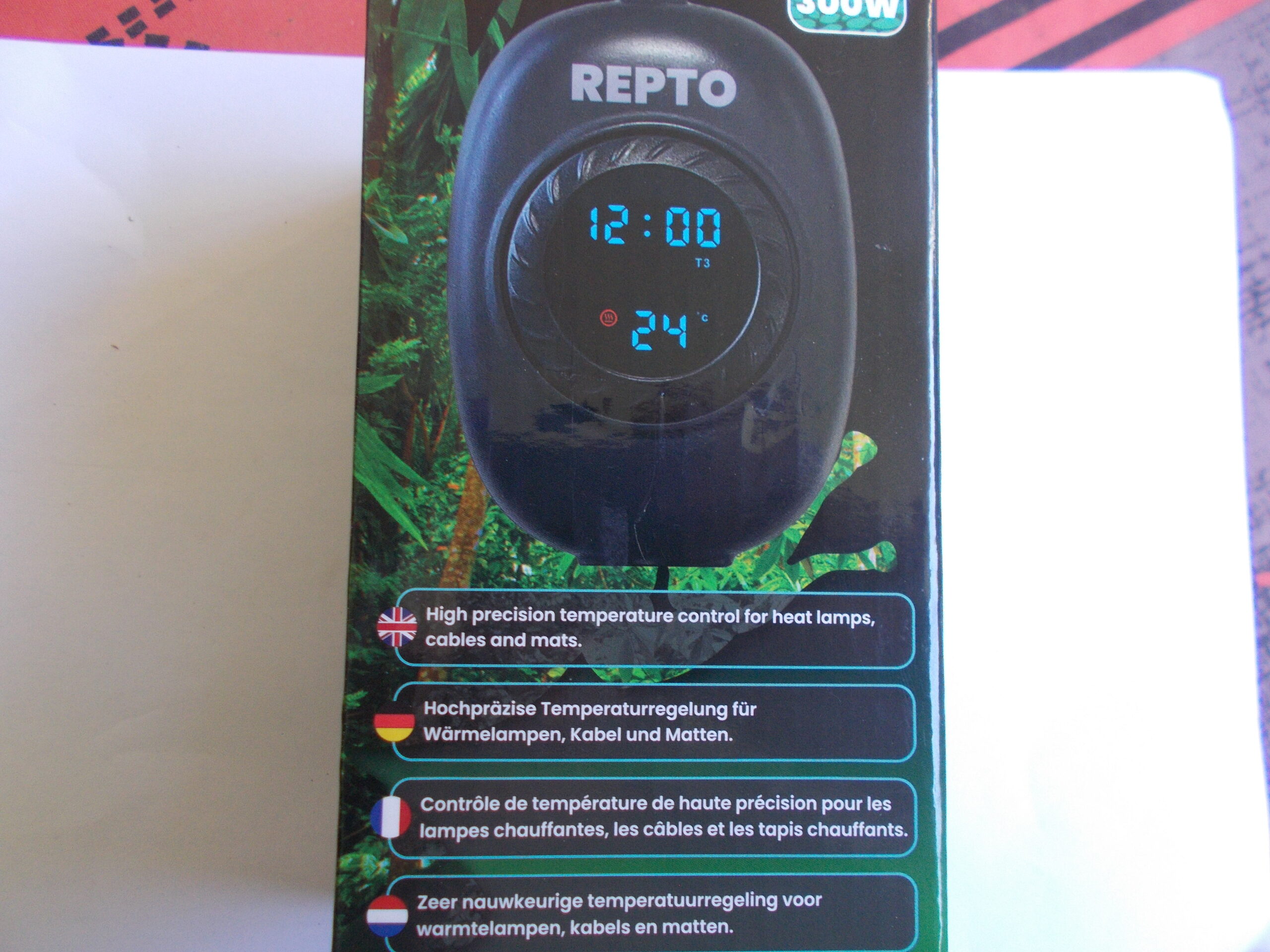 Thermostat jour/nuit 300 watts REPTO SMART – Image 10