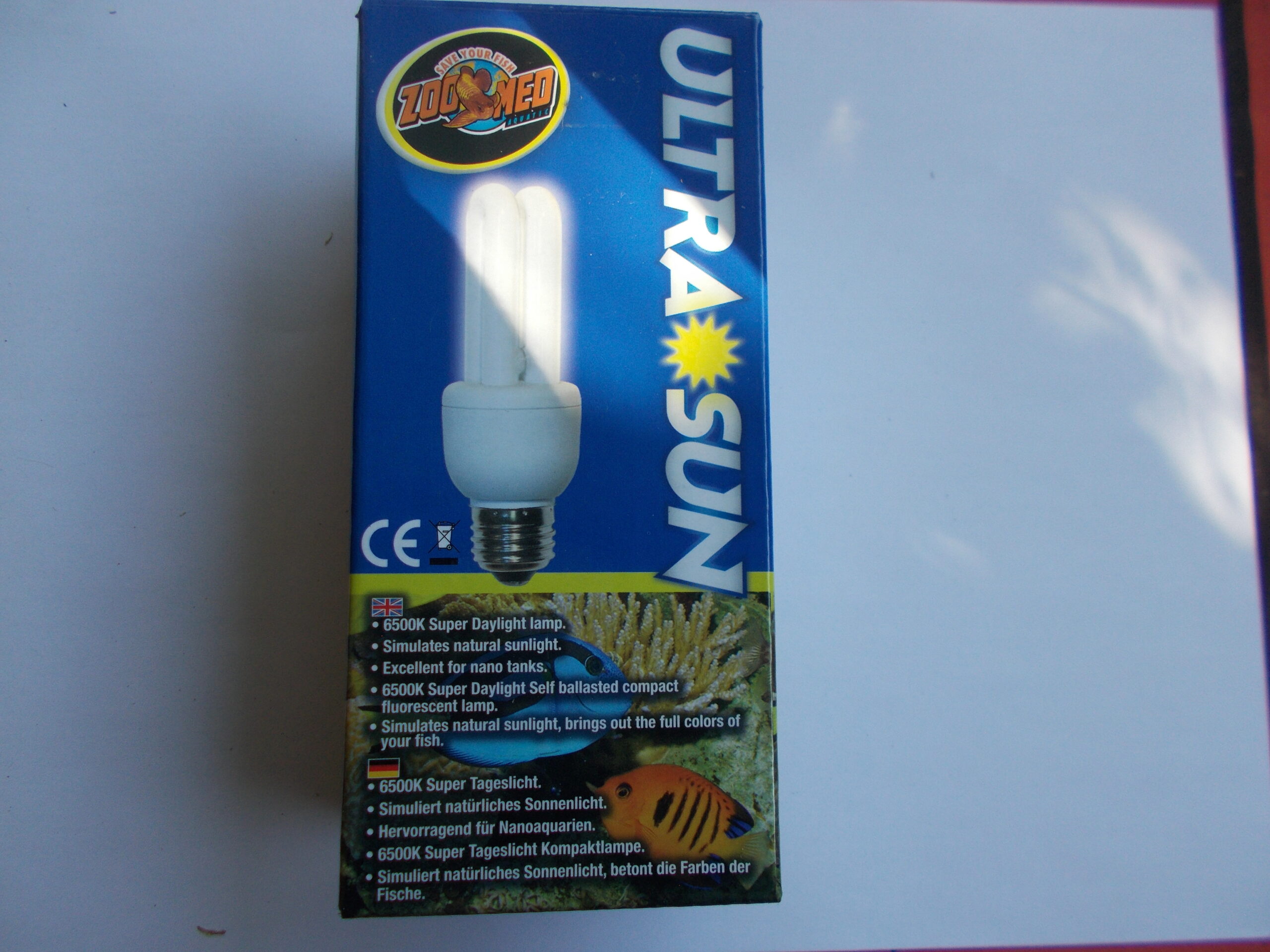 Lampe ULTRA SUN 10 Watts ZOO MED 6500K – Image 2