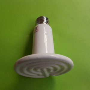Lampe ceramique plate 100 watts 1