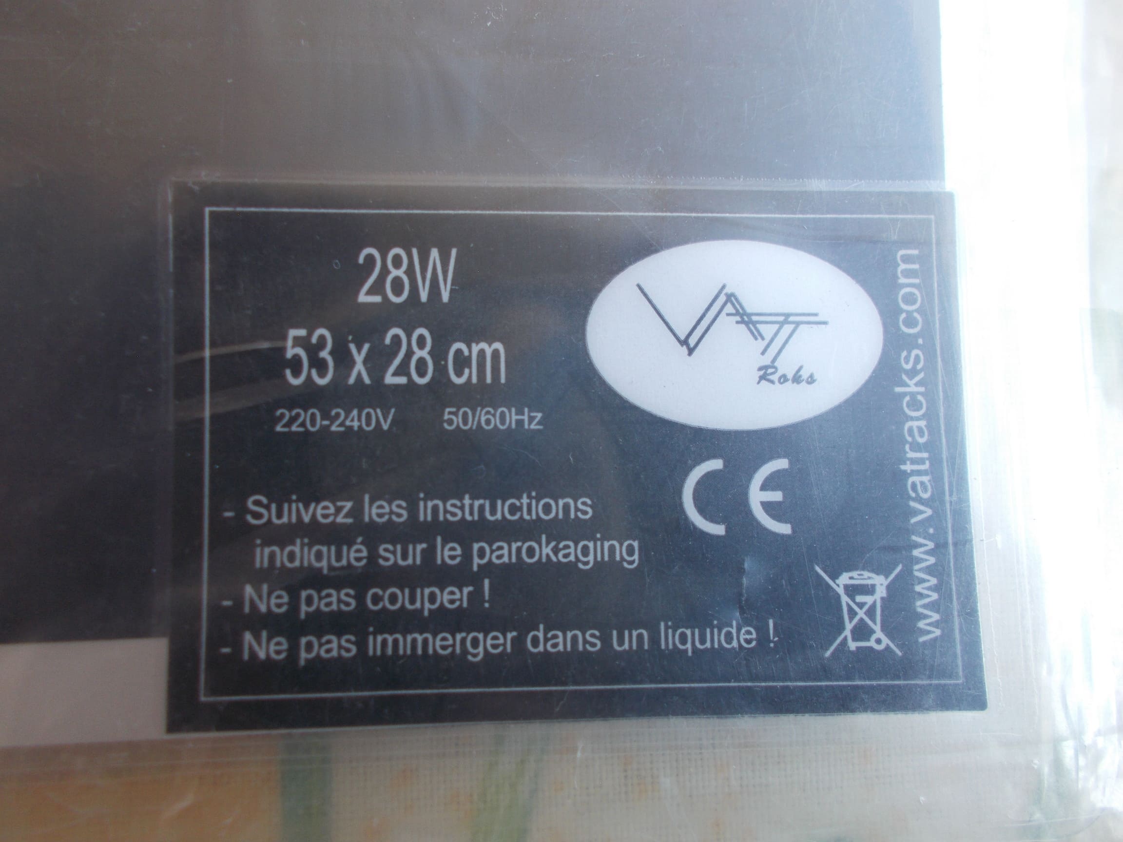 Tapis chauffant 28 Watts 3