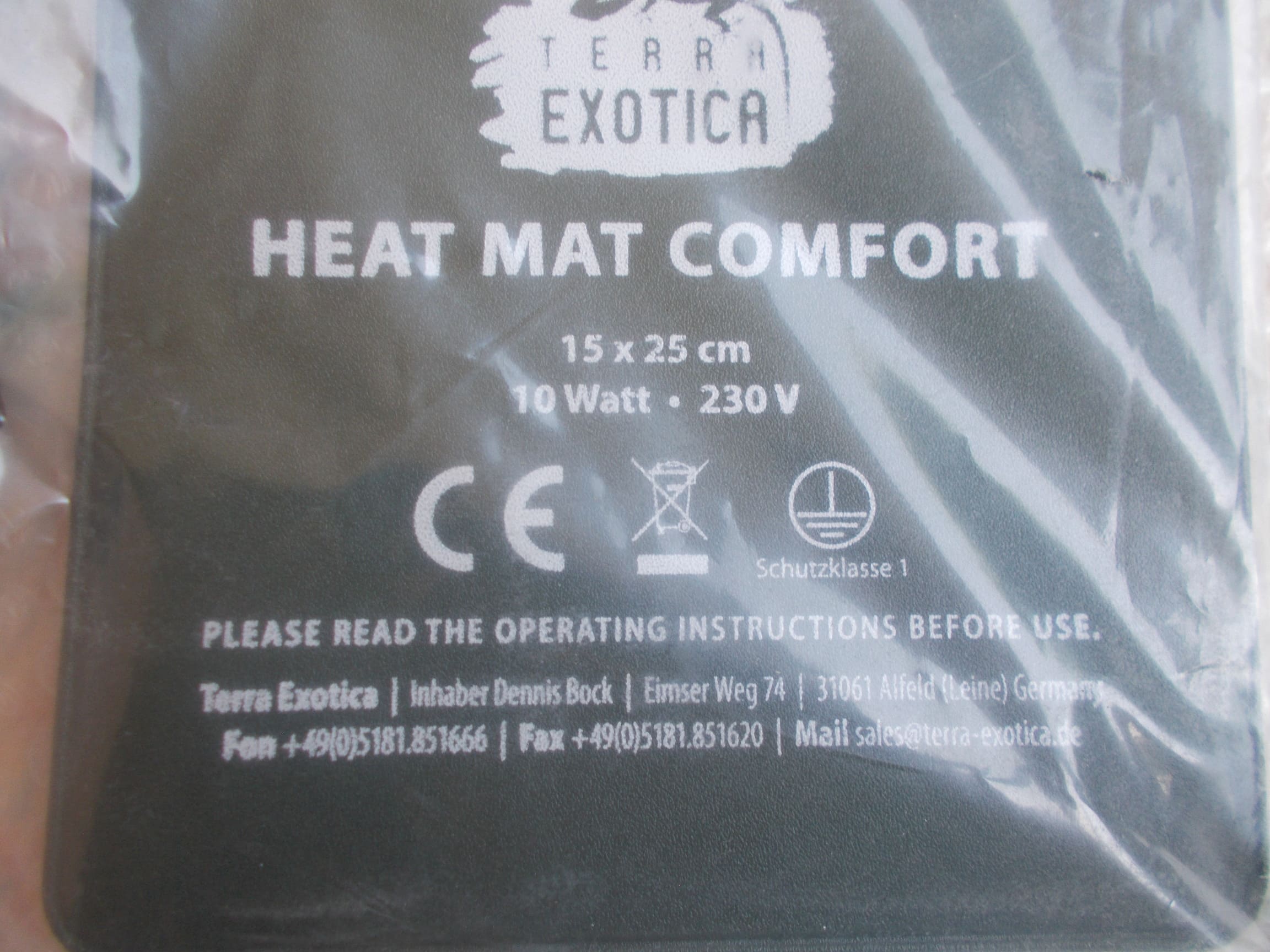 Tapis chauffant étanche 10 Watts 2