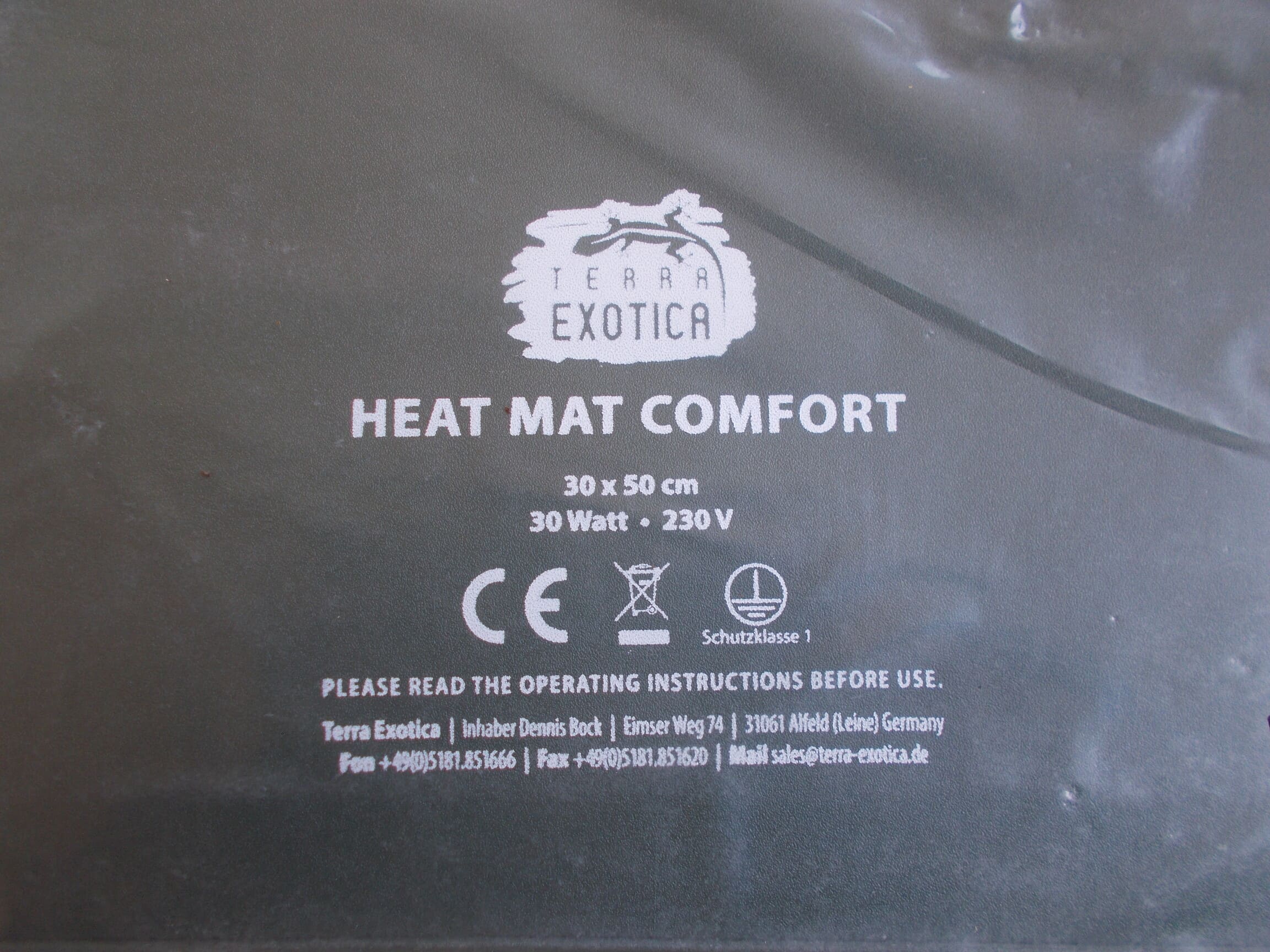 Tapis chauffant étanche 30 Watts 2